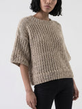 Grey Earth Hand Knit Sweater                  ITEM:# 40 - 681851