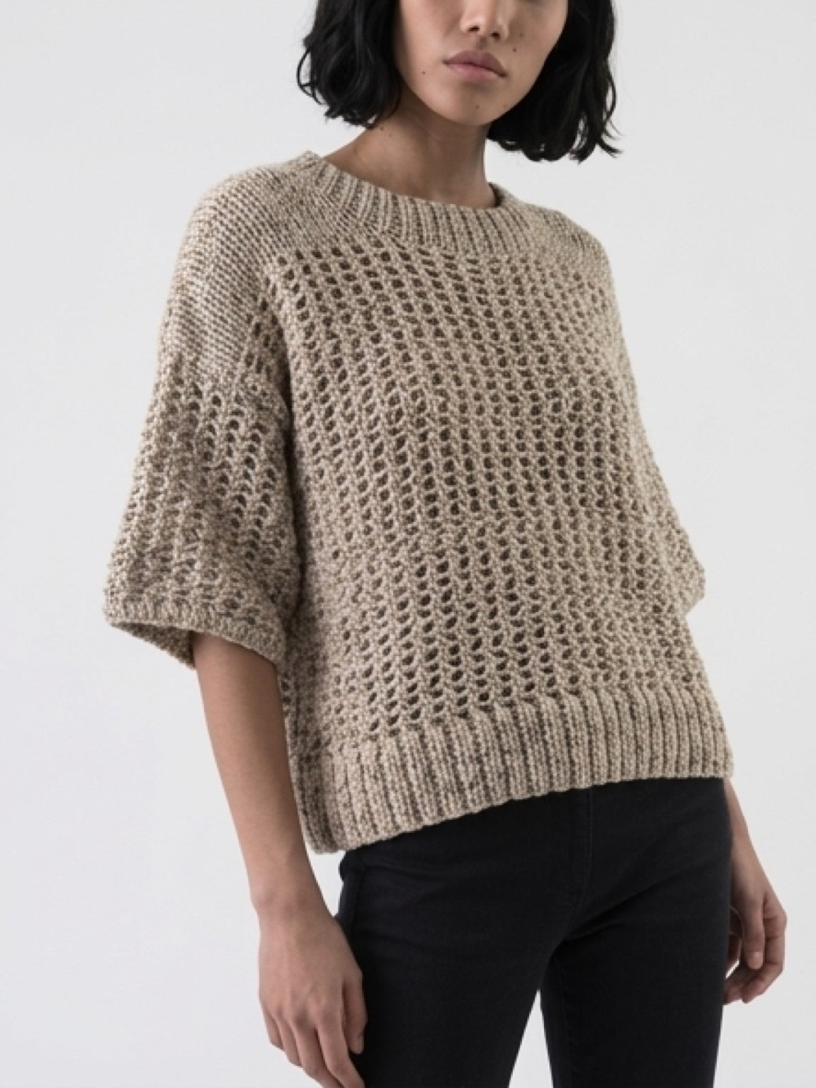Grey Earth Hand Knit Sweater                  ITEM:# 40 - 681851