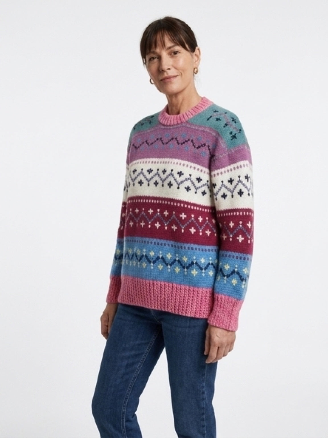 Highland knit sweater 100% Merino wool ITEM:# 9 - 681813