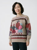 Traditional Ladies Handmade 100% Alpaca wool                       ITEM:# 4 - 681808