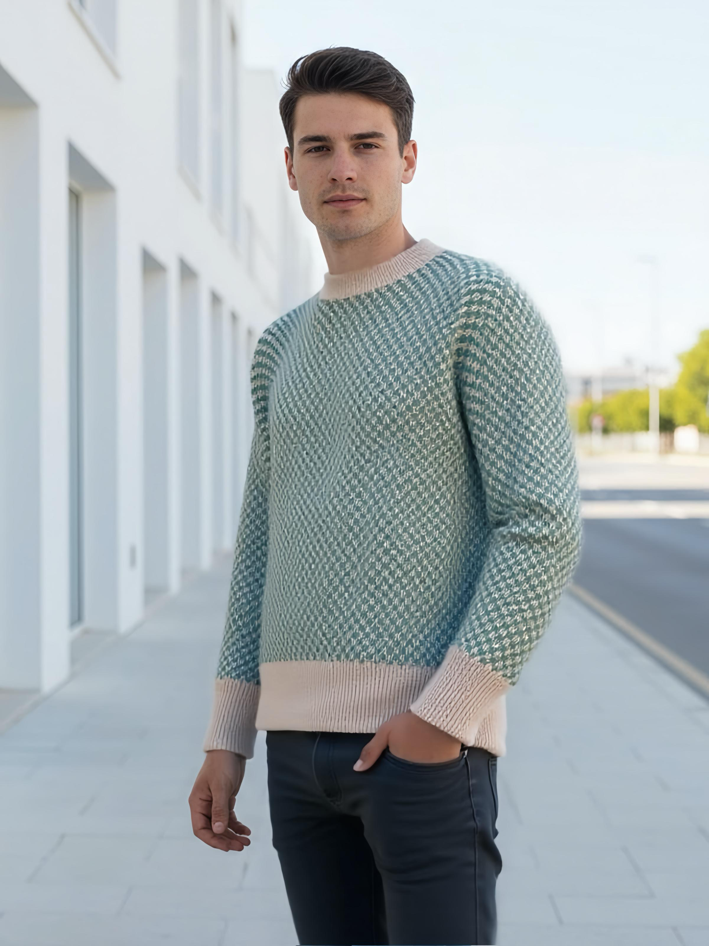 Baby Alpaca Pullover Sweater                    ITEM #12 - 671822